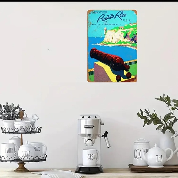 NWT Vintage El Morro Old San Juan Puerto Rico Spanish Aluminum Souvenir - Picture 3 of 9